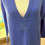 Helen Jon Textured Gauze Maxi. XS Blue Photo 4