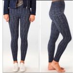 Spanx Look At Me Now Seamless Leggings L Indigo Geo Print High Rise Stretch NWT Photo 1