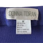 Vintage 80s Purple Fringe Western Southwestern Shoulder Pads Sweater Medium Photo 3