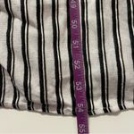 BCBGMAXAZRIA  White Striped Long Sleeve Maxi Shirt Dress Size XXS NWT Photo 7