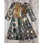 & Other Stories & Other Stories Dress Size 8‎ Tie Neck Unique Floral Print Photo 6