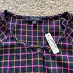 Madewell ‼️ Plaid Flannel Button-Front Shirtdress‼️ Photo 4