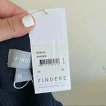 Finders Keepers  Navy Blue Zephyr Midi Spaghetti‎ Strap Dress In Ink Photo 5