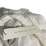 Monique Lhuillier $645 BHLDN White Villandry Lace Midi Dress 2 XS S Photo 7