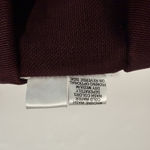 Flax  Burgundy Cotton Button Up Blazer Size SMALL Pockets Photo 10