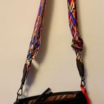 Montana West Black Crossbody Bag w/ Colorful Woven Strap • NWT Photo 8