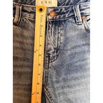 We The Free Jeans Vintage Raw Hem Fringe Flare Bell Bottom Light Wash Size 26 Photo 8