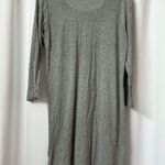 Ralph Lauren Lauren Light Gray Button Up Sleep Dress Nightgown Size Medium Photo 1