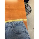 Paris Blues Vintage Medium Wash | 90s Embroidered Daisy Dukes Size 30 Hot Pants Jean Denim Photo 10