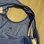 Adidas  Women's Heathered Blue Tank Top Photo 1