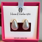 House of Harlow 1960 | Teardrop Earrings ✨ Gold Photo 5