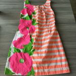 Lilly Pulitzer  Delia Dress Sunrise Wild Flowers Size 0 100% Cotton MSRP $188 Photo 3