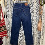 Levi's  High Rise ribcage ankle straight Dark Blue Jeans 27 like new Photo 3