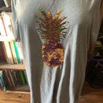 Lane Bryant mermaid sequin pineapple 18/20 basic T-shirt Photo 0