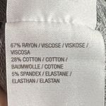 Zuda QVC Sweater Womens Small Gray Faux Wrap Pullover Thumbholes Athletic Lounge Photo 4