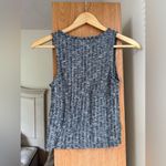 American Eagle  Outfitters Charcoal Lace-Up Tank Top Photo 1
