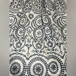 ZARA  ZW Collection Contrast Embroidery Dress | M Photo 9