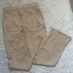 Madewell Jeans Pull-On Skinny Flare in Mini Check Autumn Gold Sz 30 NWT New Photo 4