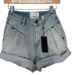 One Teaspoon  x Revolve VENICE STREETWALKERS HIGH WAIST 80S SHORT NWT size 23 Photo 8