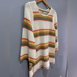 O'Neill O’Neill Striped Woven Sweater Dress Size M EUC Photo 4