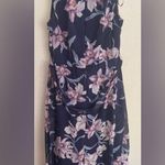 R & K  Floral Maxi Dress Size 8 Purple Photo 1