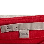 Gap  Womens Dress Size M Red Blue White Stripe Tunic Cotton Boatneck Back Zip Photo 1