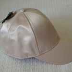 H&M Gold Satin Sleek Baseball Hat Cap Photo 0
