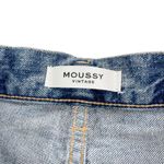 Moussy Vintage Chester High Rise Jean Short Size 26 Blue Photo 5