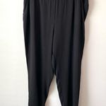 Halogen  Crepe Pull On Ankle Pants Black 20 Photo 2