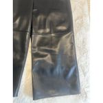 Max Mara S   Wide Leg Pants Women's Black High Waist Seam Size XL Photo 4