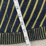 Circus by Sam Edelman Circus NY by Sam Edelman Stripe V-Neck Crop Sweater (Sz XL) Green Geo Striped Photo 10