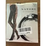 Natori Lace Cut-Out Net Tights Size XL IVORY Hosiery New Fishnet Stockings Photo 1