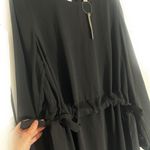 ASOS  Black Long Sleeve Dress NWT Photo 3