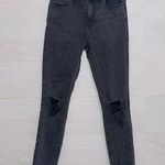 PacSun Women's Black Wash Denim High Rise Distressed Jegging Jeans size 26 Photo 0