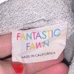 Fantastic Fawn  Gray 'MAMA' Oversized Sweatshirt Layered Long Sleeves  Photo 4