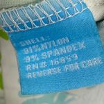 J. McLaughlin J. McLaughlin Catalina Cloth Women's Long Sleeve Top Floral Green Blue Sz Small Photo 5