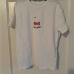 Abercrombie & Fitch A&F Skimming Tee Shirt Size XXS Cherry Graphic Tee Photo 1