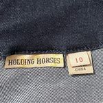Holding Horses Anthropologie Womens Western Denim Dress Size 10 Minimalist Photo 12