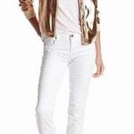 Kut From The Kloth White Bardot Capri Skinny Boyfriend Jeans Size 2 Photo 0