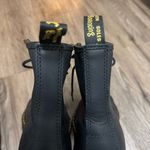 Dr. Martens  Soft Leather Lace Up Combat Boots Size 6 Photo 9