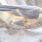 Lauren James Blue/white Seersucker Mini Dress L Photo 6