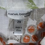 Harvé Benard  Women's Floral Button-Up Shirt Size 2X Photo 4