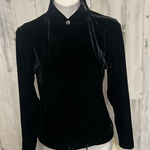 Black velvet sweater Black Size M Photo 0