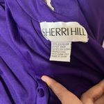 Sherri Hill NWT  Keyhole Purple Prom Dress Photo 6