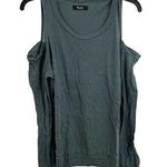 Michael Lauren Green Ox Long Sleeve Open Shoulder Top Size Small New Photo 0