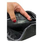Saks 5th Avenue SAKS FIFTH AVENUE VINTAGE Black Beaded Clutch Evening Handbag Zipper Closure GUC Photo 3