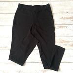 Premise  PP Women’s Small Petite Black Leggings Skinny Cut Slacks Leggings Pants Photo 0