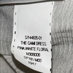 Old Navy  Floral Midi Dress - Cream with Red and Green Photo 12