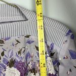 Vintage polyester John’s Girl floral 2 piece skirt outfit Purple Size L Photo 6