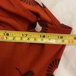 Loft Ann Taylor  Sleeveless Shift Dress Womens Small Peacock Pattern Photo 5